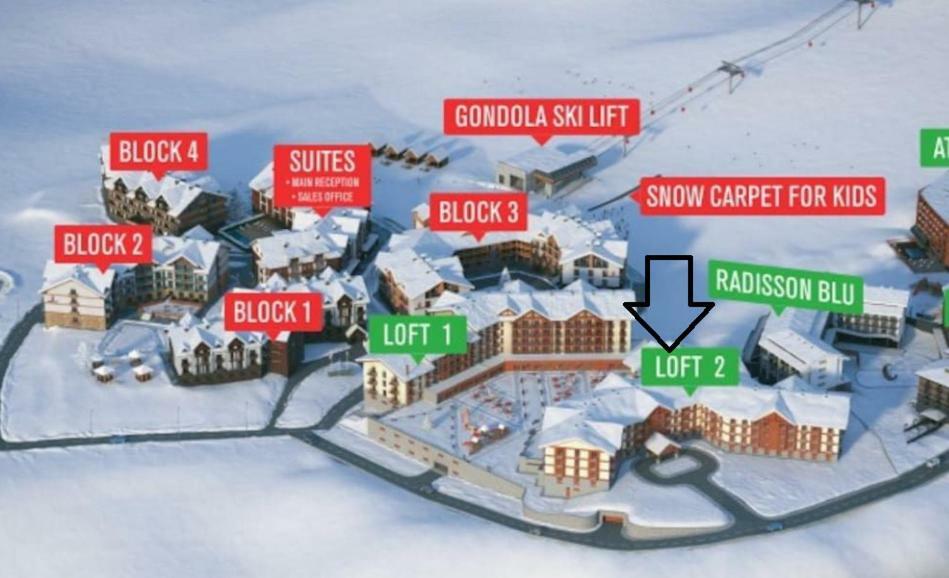 New Gudauri Loft 2 - "Mano", Near Ski Lift Gondola Εξωτερικό φωτογραφία
