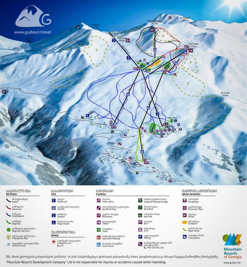 New Gudauri Loft 2 - "Mano", Near Ski Lift Gondola Εξωτερικό φωτογραφία